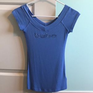 BeBe blue t-shirt